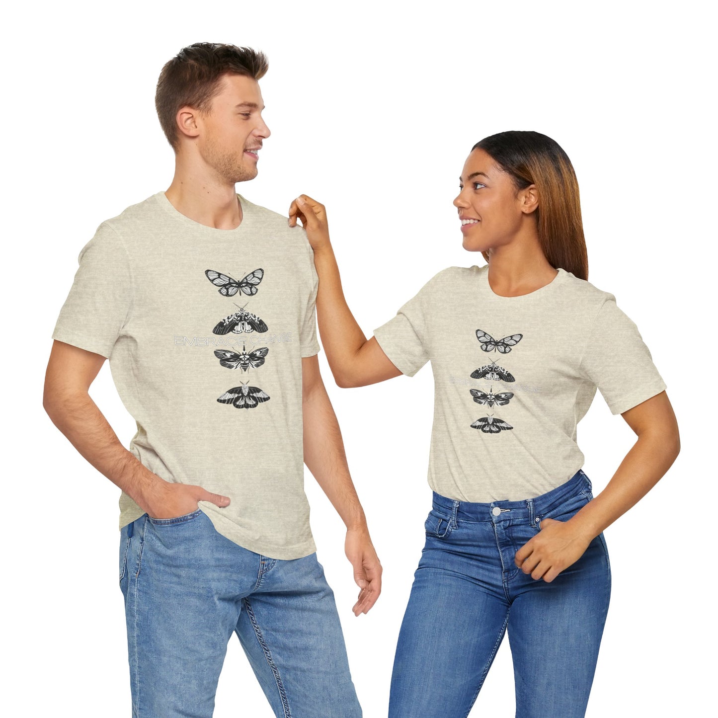 Embrace Change Unisex Jersey Short Sleeve Tee