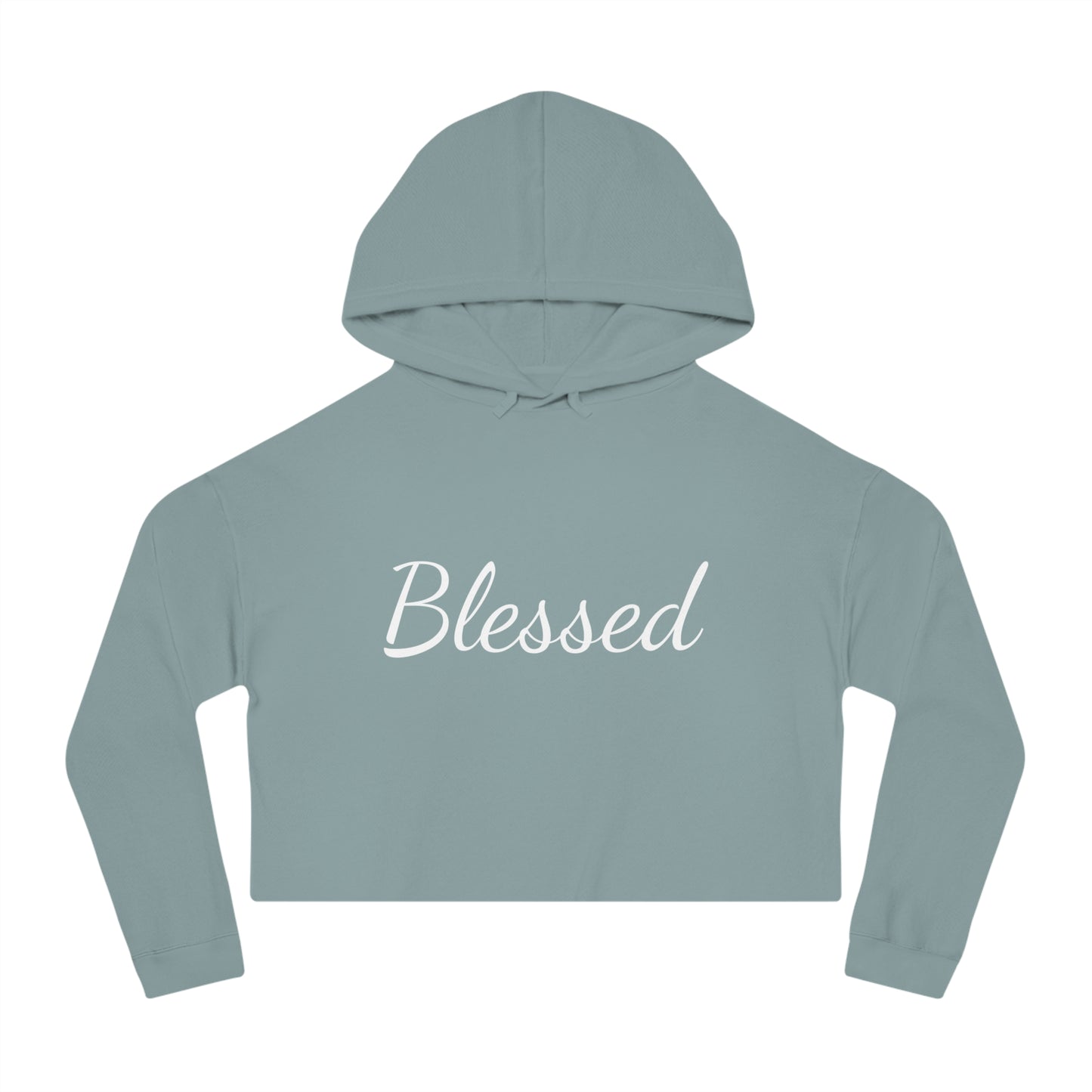 Ultra Soft Women’s Cropped Hooded Sweatshirt