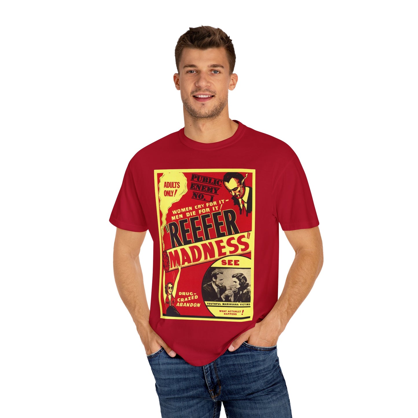 Reefer Madness Ultra Soft Unisex Garment-Dyed T-shirt