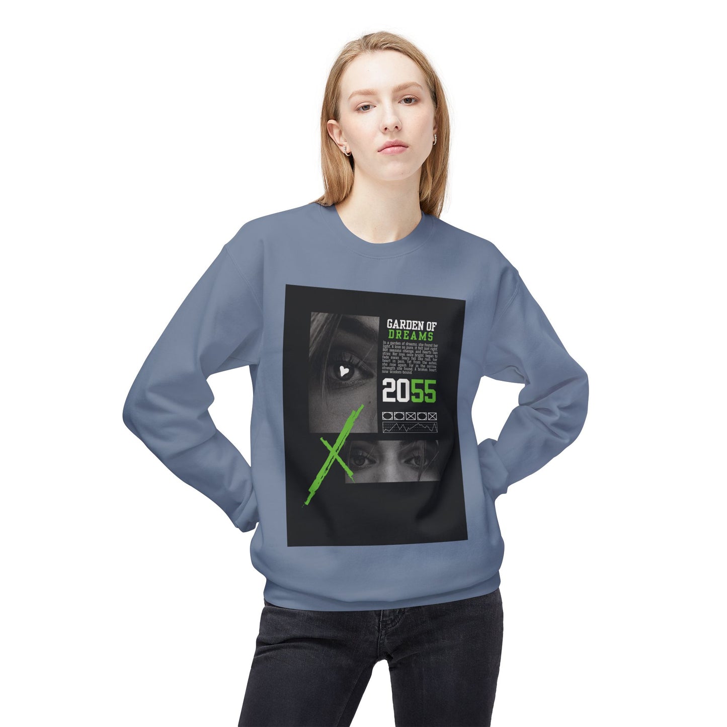 Unisex Midweight Softstyle Fleece Crewneck Sweatshirt