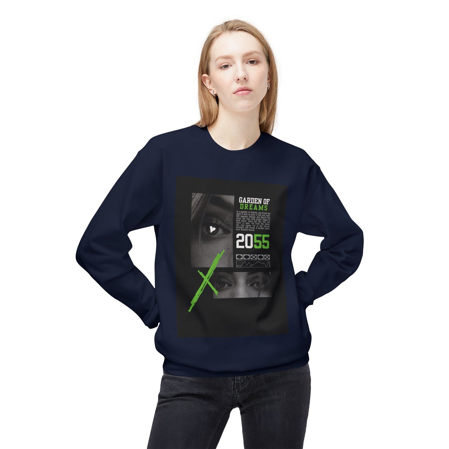 Unisex Midweight Softstyle Fleece Crewneck Sweatshirt