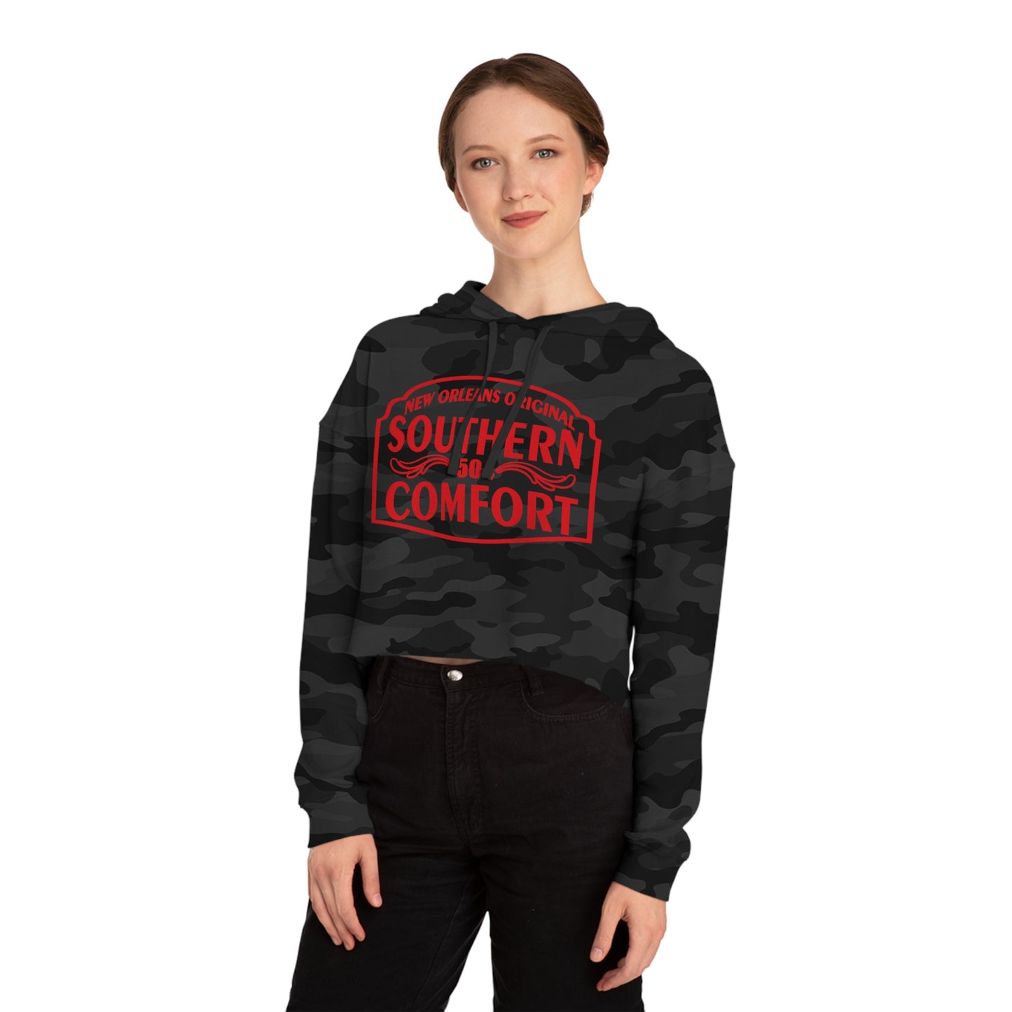 Ultra Comfort Women’s Cropped Hooded Sweatshirt