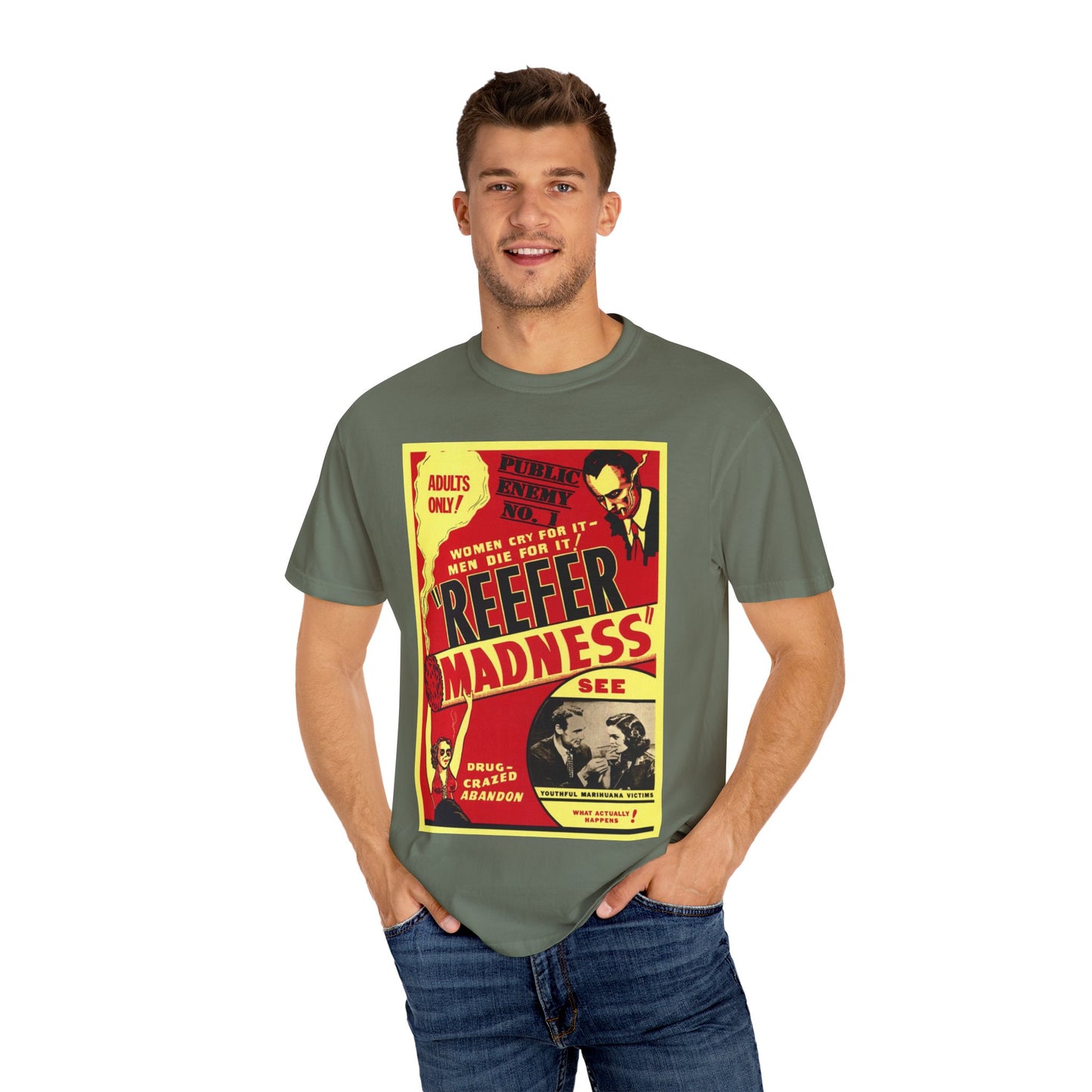 Reefer Madness Ultra Soft Unisex Garment-Dyed T-shirt