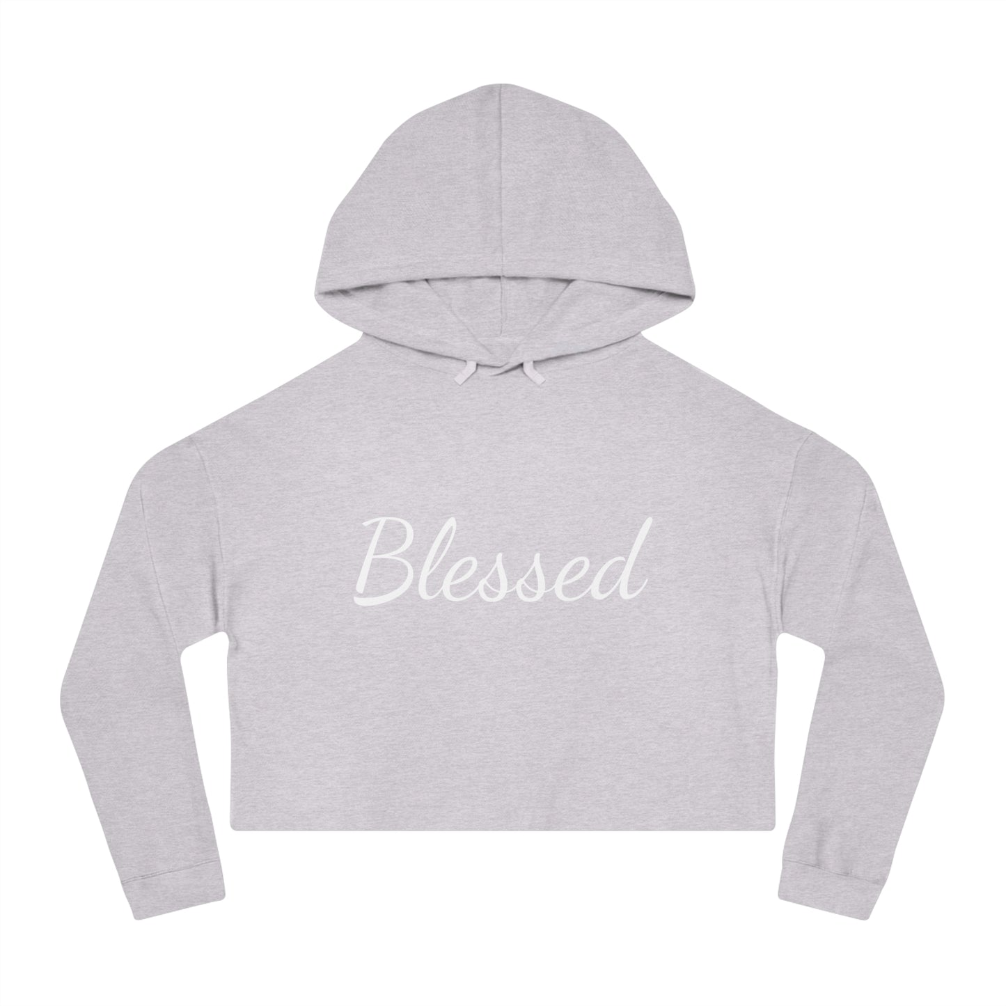 Ultra Soft Women’s Cropped Hooded Sweatshirt